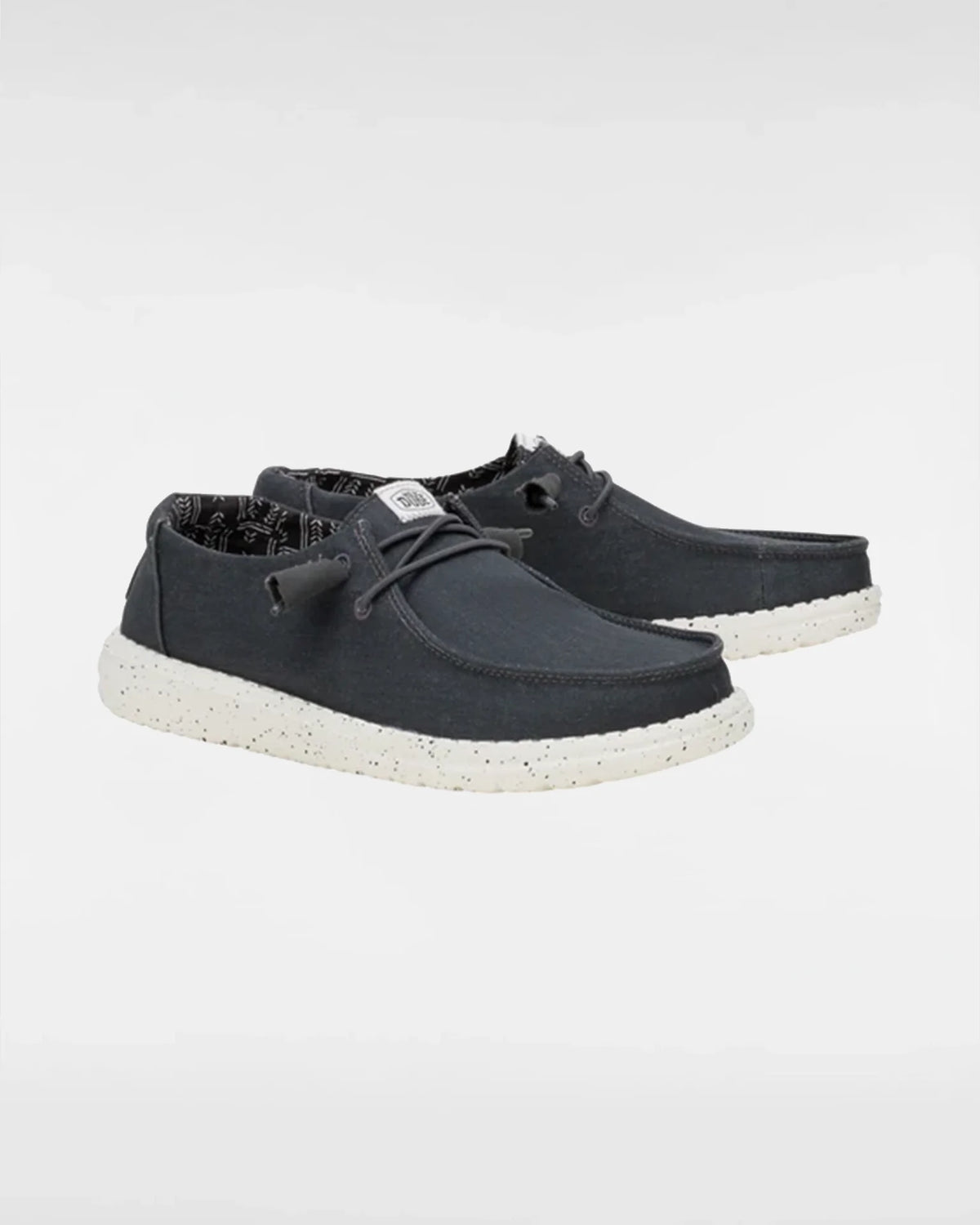 HEYDUDE Wendy Stretch Canvas Black Cipő kép 6