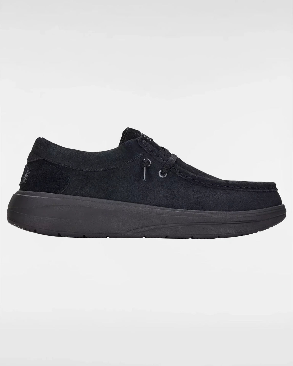 HEYDUDE Wally Comf Suede Black kép 1