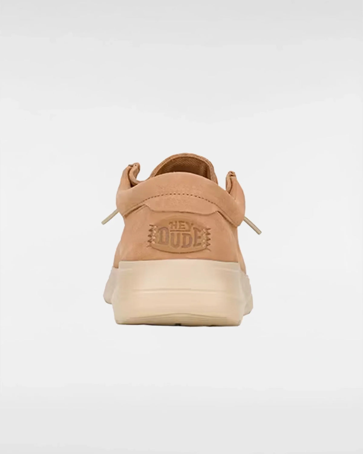 HEYDUDE Wally COMF Suede Tobacco Brown/Irish Cream Cipő kép 2