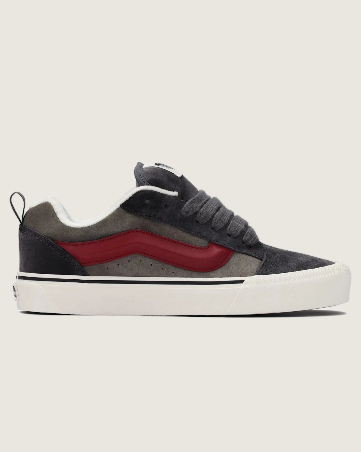 VANS Knu Skool PIG SUEDE GRAY/MULTI Cipő VN000D22BGG1 - 1