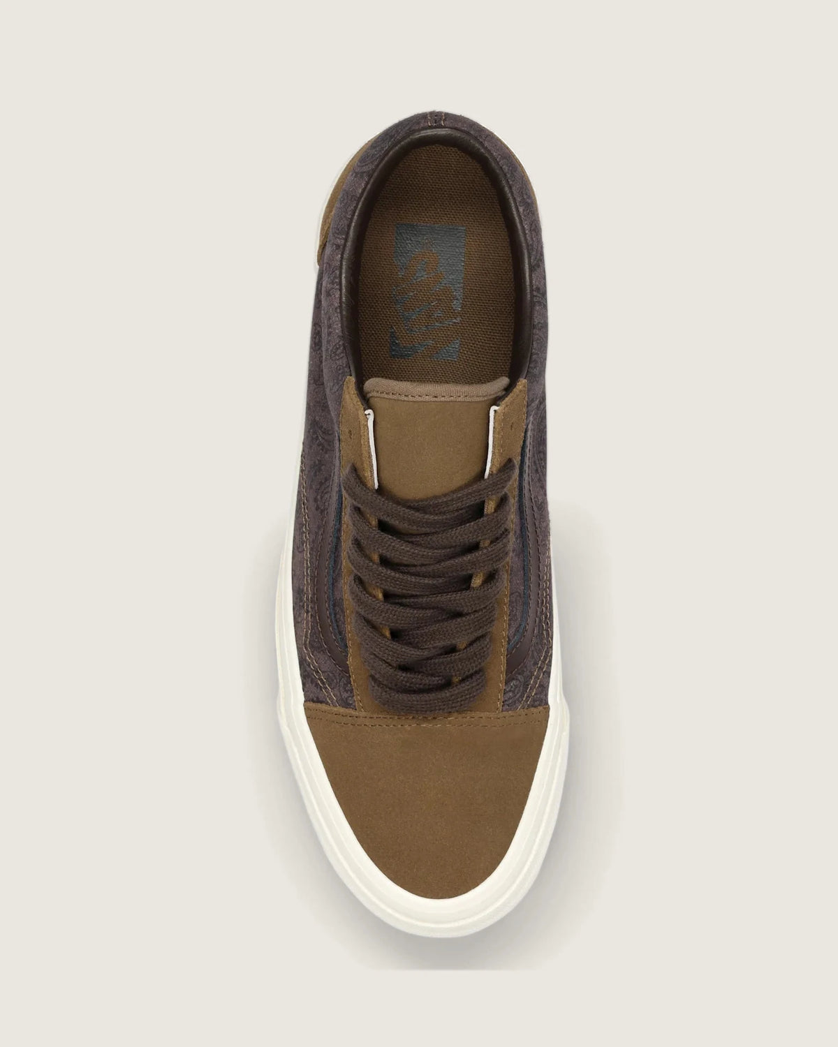 Vans LX Old Skool PAISLEY Brown Cipő VN000D9JDFN1 - 2