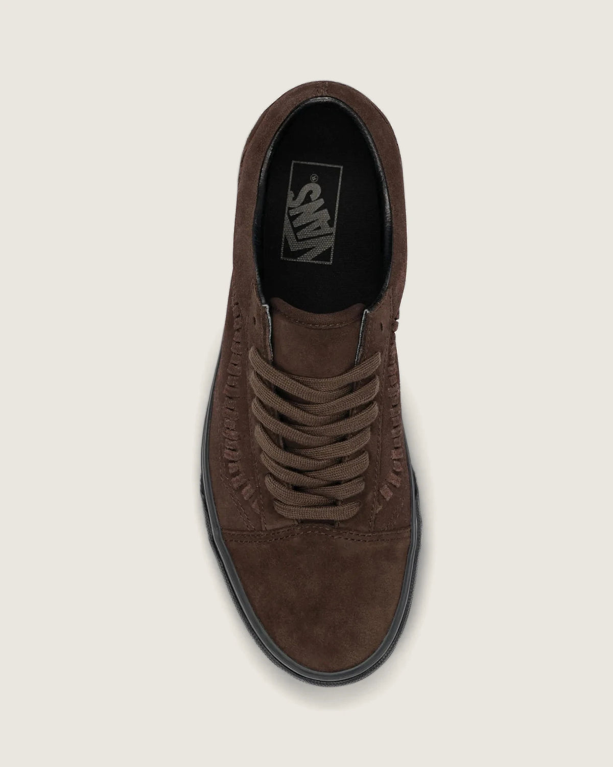 VANS Old Skool Crafted Stripe Brown/Black Cipő VN000D9YY491 - 2