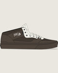 Vans LX Half Cab 33 GORE-TEX Stockholm Coal Brown Cipő VN000DADEMP1 - 1