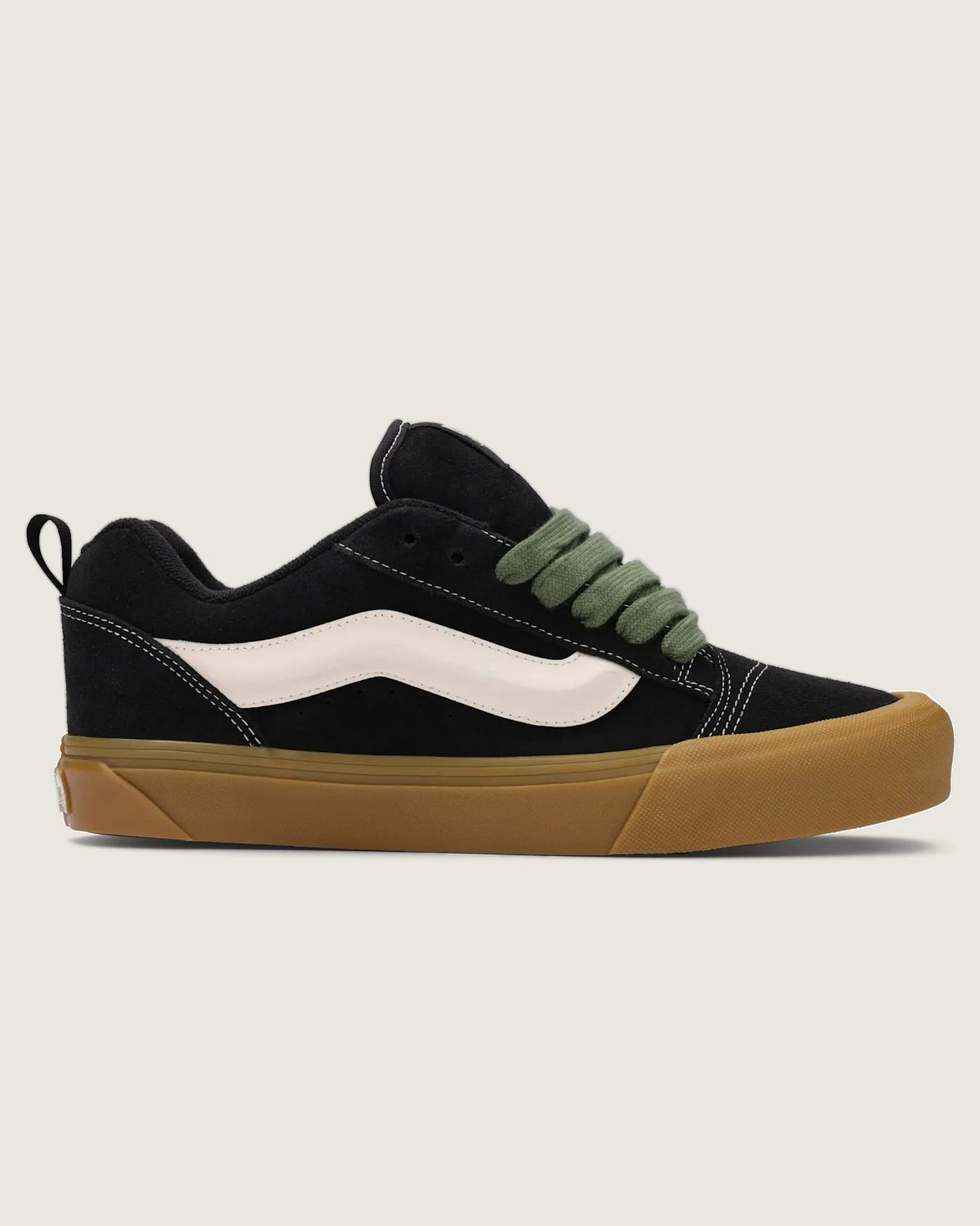 VANS Knu Skool POP BLACK/GREEN Cipő kép 1