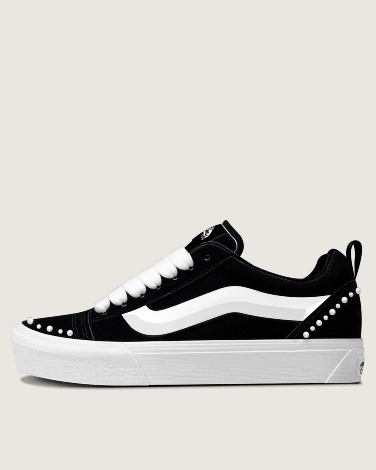 VANS Knu Skool Pearls BLACK Cipő VN000E9XBLA1 - 1