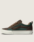VANS Knu Skool SUEDE Brown/Green Cipő VN000EE6BGS1 - 1