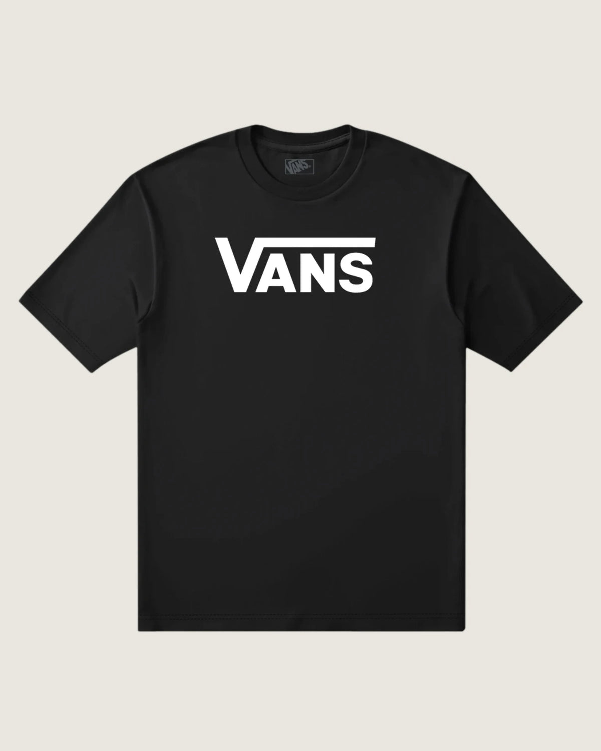 Vans Classic Drop V SS Crew Tee-B BLACK/WHITE Textil VN000KMZY281 - 1