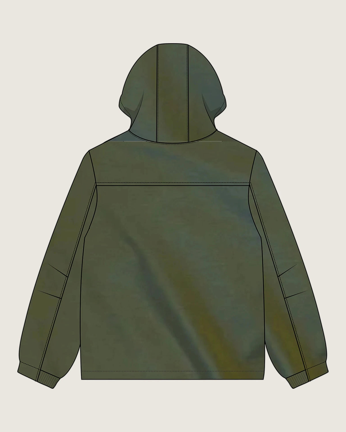 VANS MTE Spectrum Windbreaker Aged Green Kabát VN000KTAEMB1 - 2