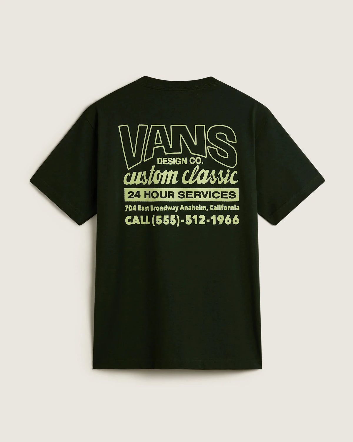 VANS Shop Front SS Dried Kelp Póló VN000M60EMU1 - 2