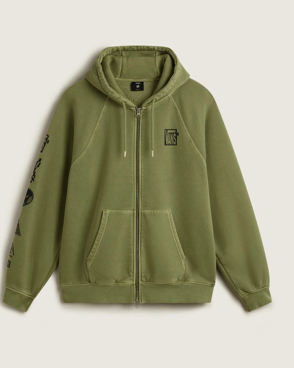 VANS MTE TeamTeam Full Zip LODEN GREEN Pulóver VN000PJMZBF1 - 1