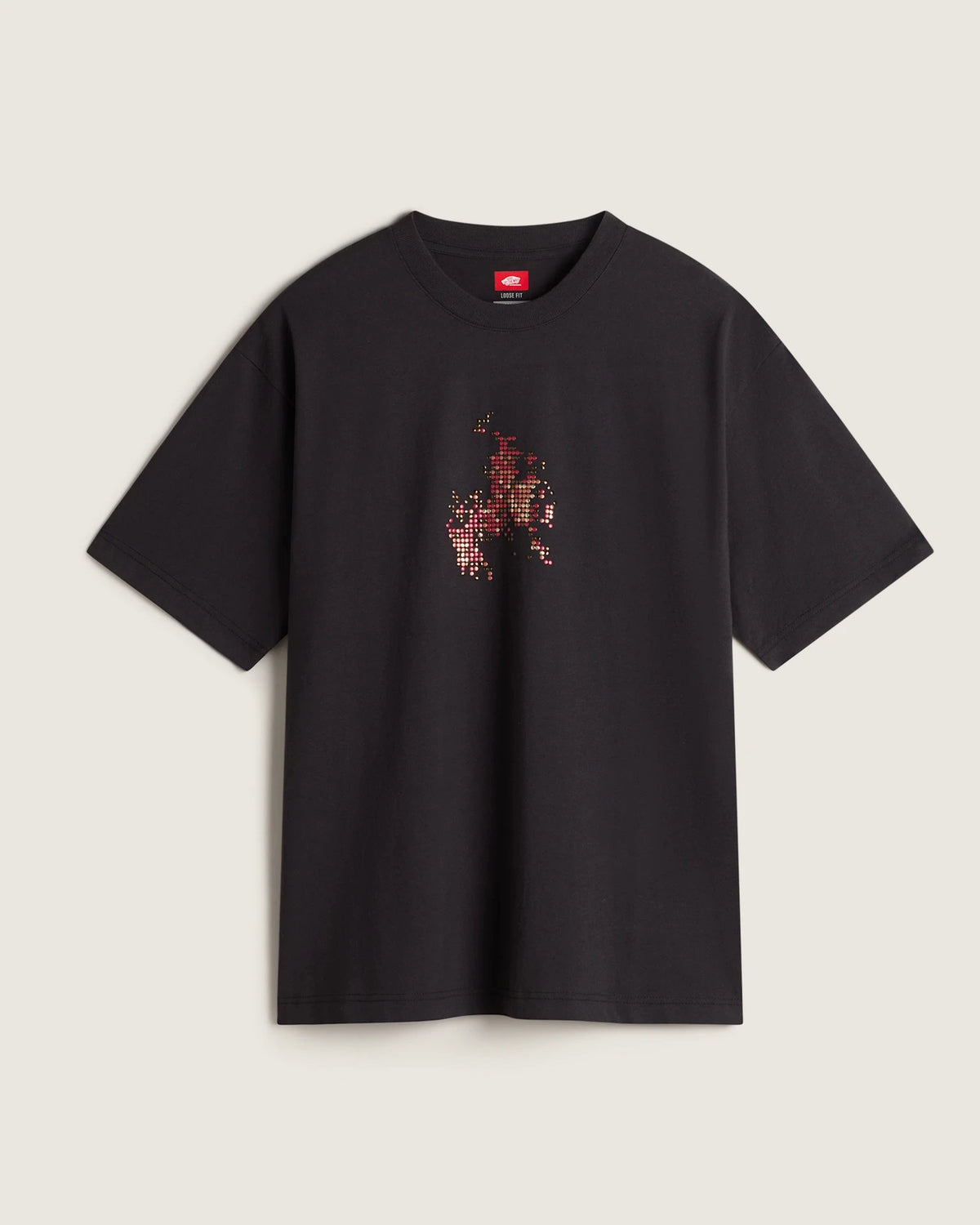 VANS Skate Flame SS Tee Black Póló VN000PNABLK1 - 1