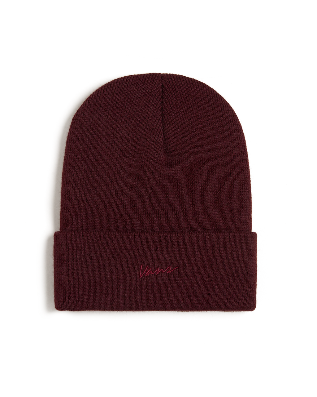 VANS Classic Script Tall Cuff Beanie Dark Port Beanie VN000QATEMS1 - 1