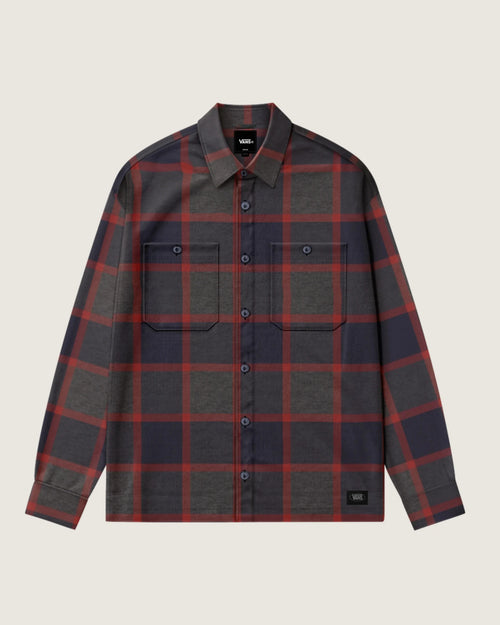 Vans Larkspur Plaid Flannel Shirt PARISIAN NIGHT/ Textil VN000TABHBR1 - 1