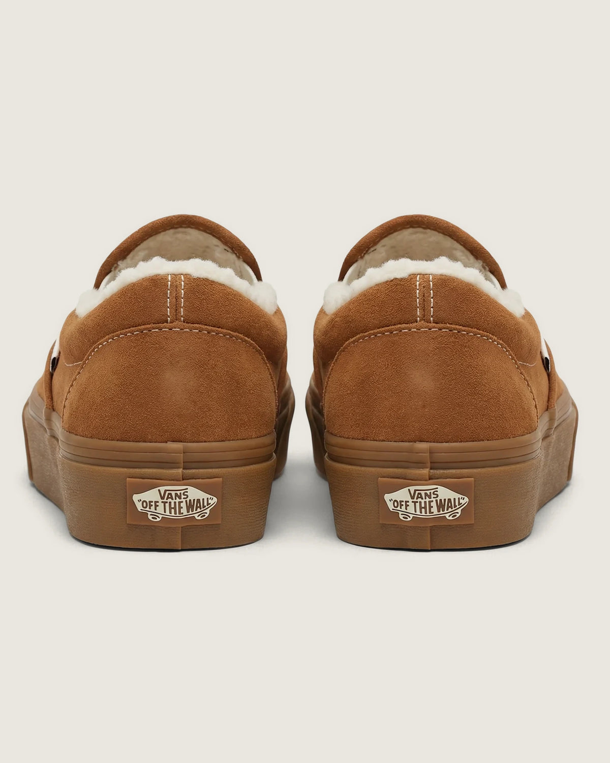 Vans Classic Slip-on Platform SHERPA CHIPMUNK Cipő VN000YS3GWT1 - 4