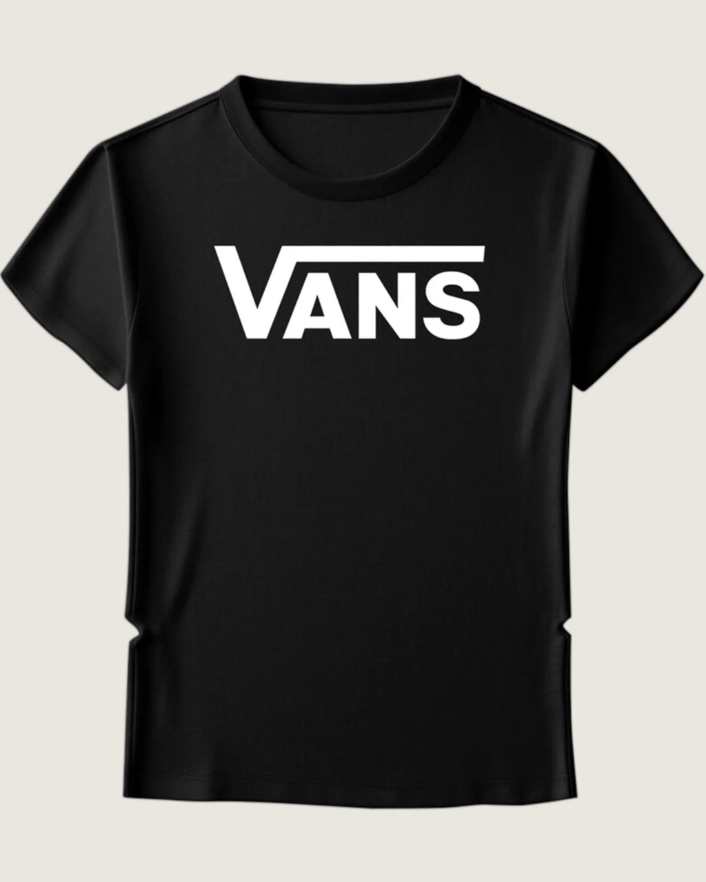 Vans Flying V Crew SS Tee Black Textil VN0010ESBLK1 - 1