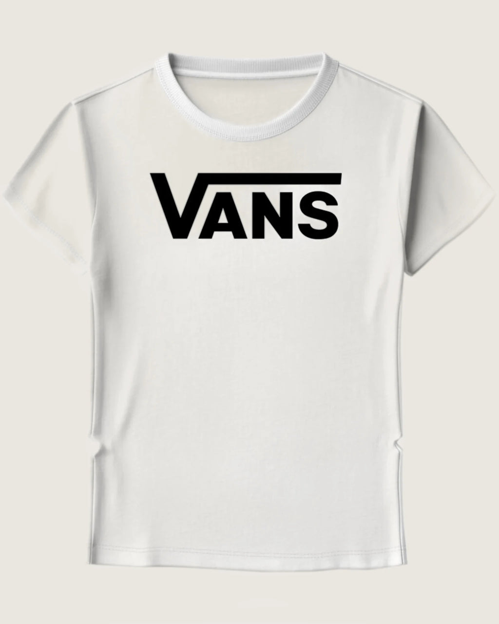 Vans Flying V Crew SS Tee White Textil VN0010ESWHT1 - 2
