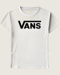 Vans Flying V Crew SS Tee White Textil VN0010ESWHT1 - 1