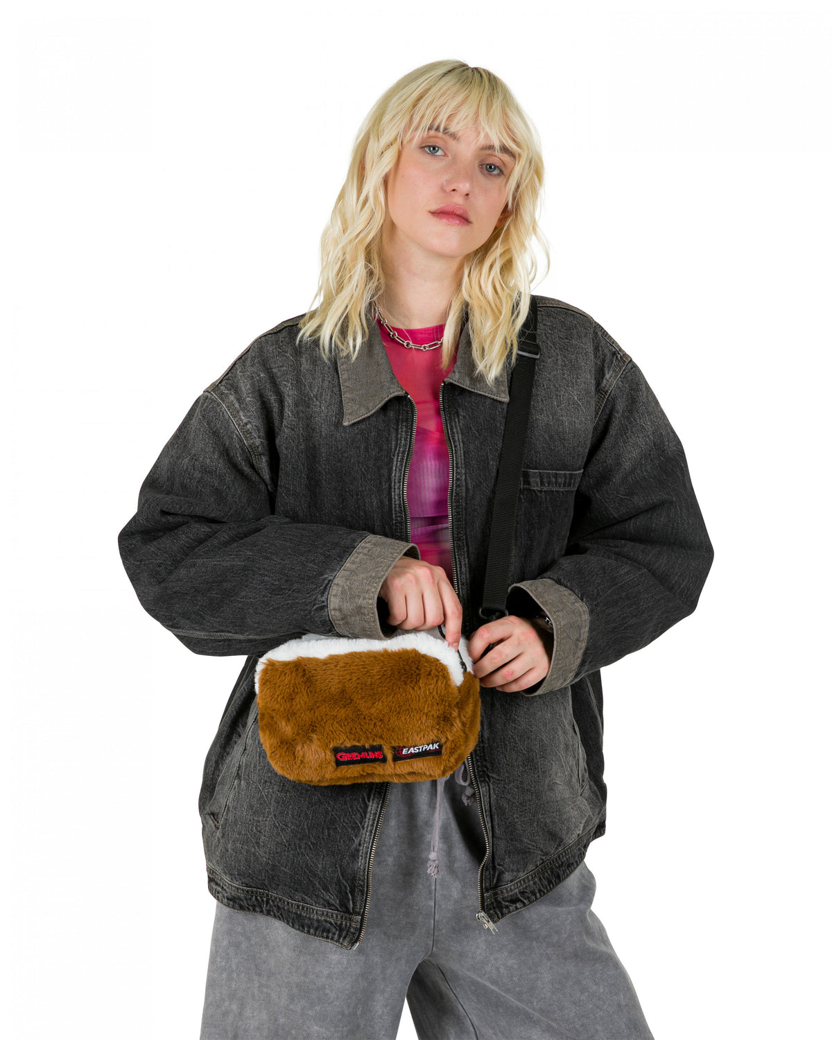 EASTPAK GREMLINS BUMBAG Gremlins Gizmo BROWN övtáska EK0A5BM55Y51