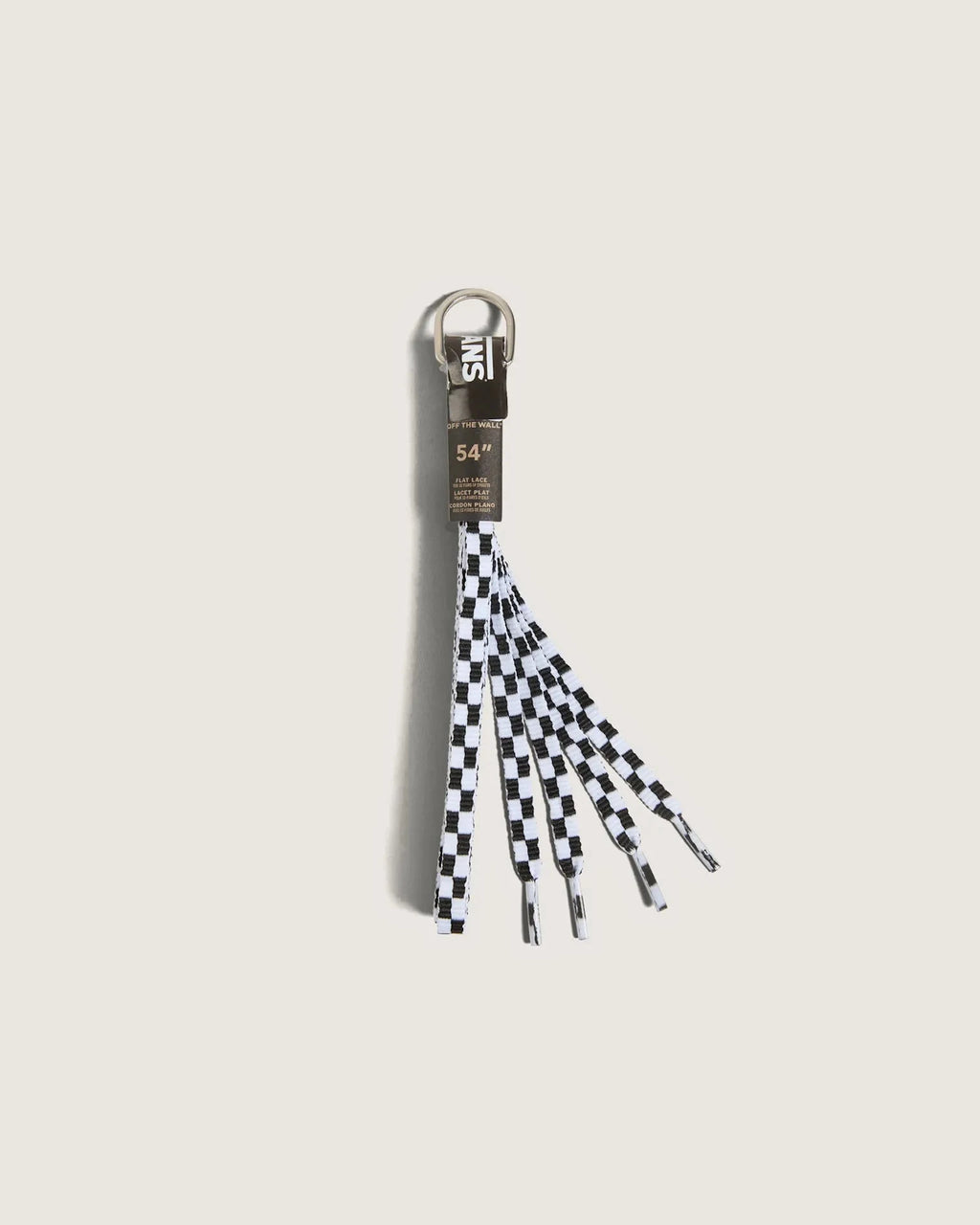 VANS Vans Laces 54" Black/White Check Cipőfűző VN0001TTHU01 - 1