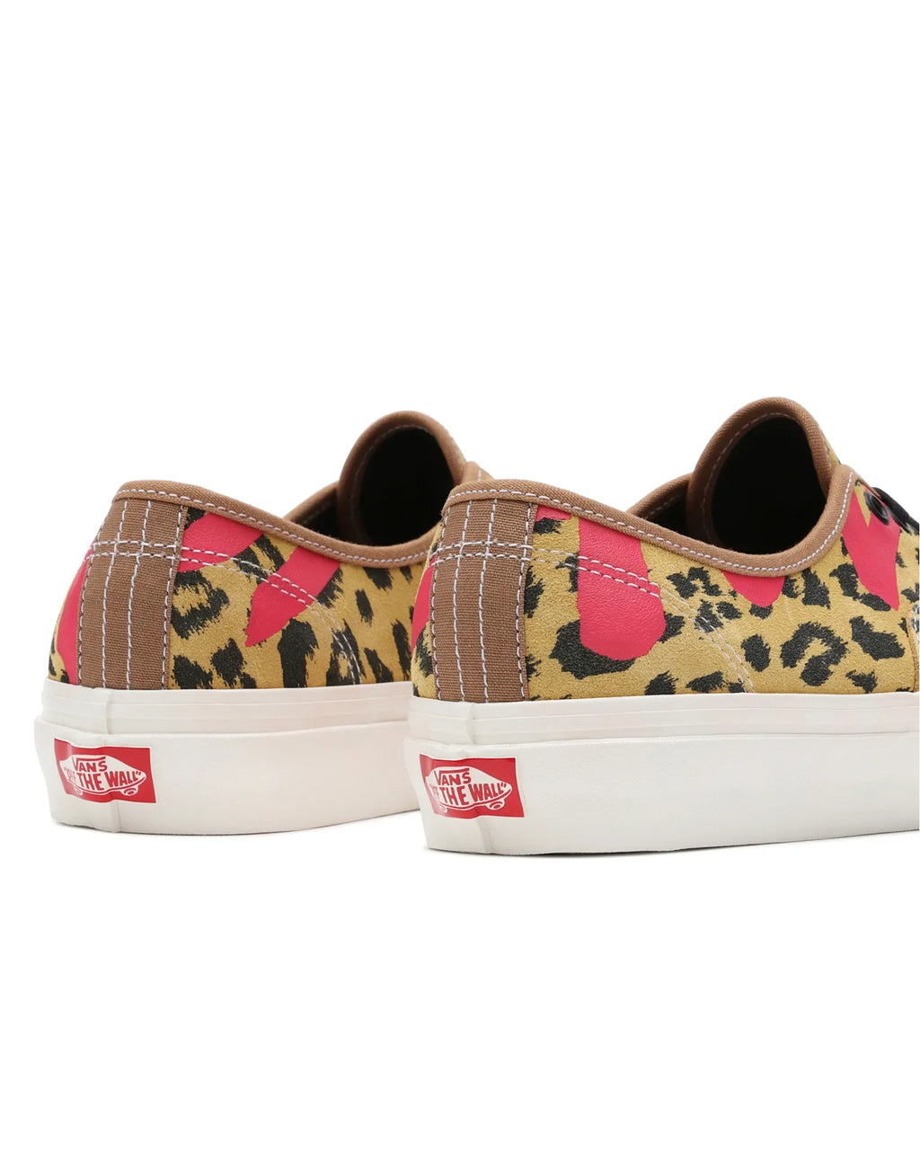 VANS Authentic 44 DX ALVA SKATES LEOPARD BROWN/PINK VN0005U8RPK1 - 7