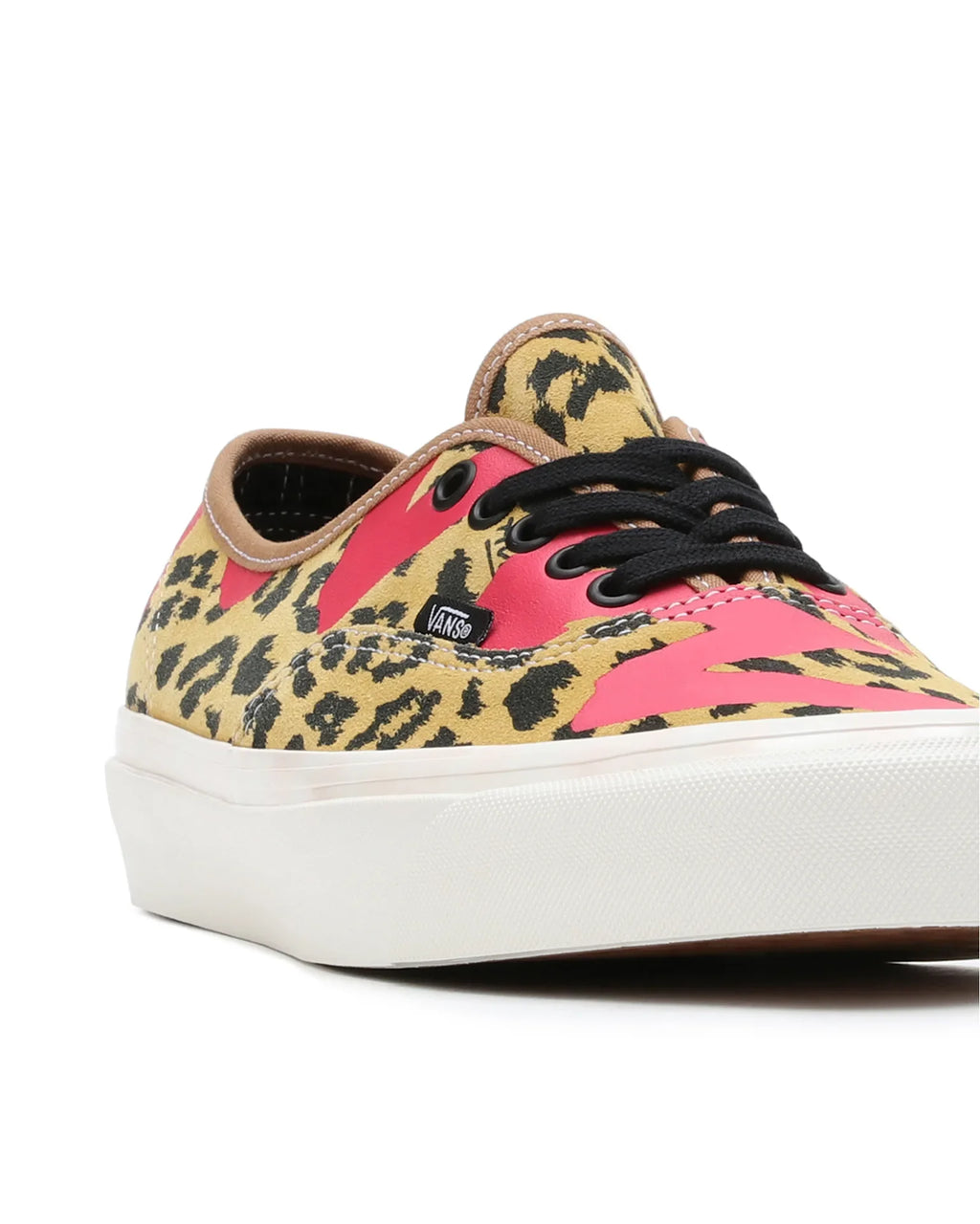 VANS Authentic 44 DX ALVA SKATES LEOPARD BROWN/PINK VN0005U8RPK1 - 8