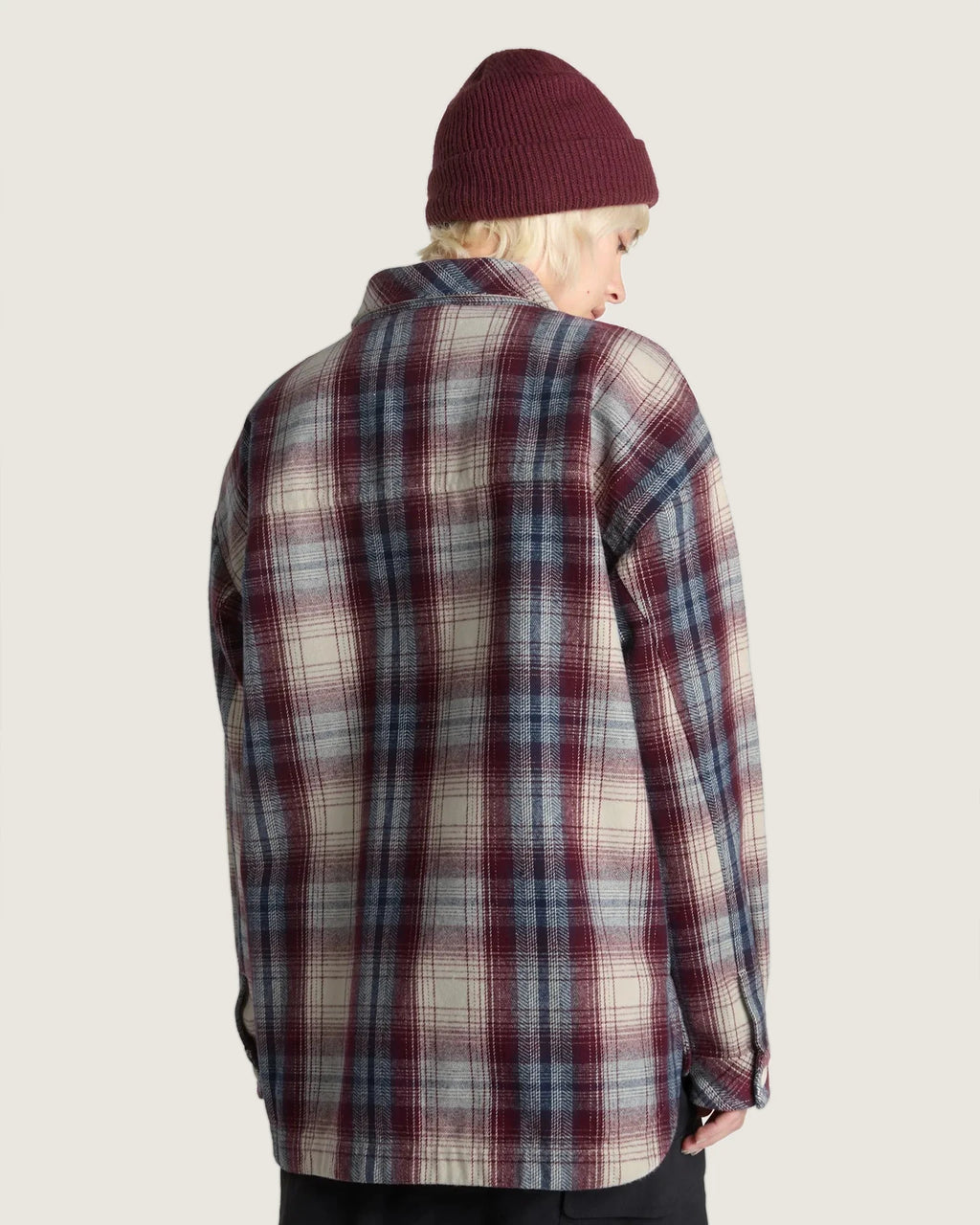 Vans ELIZA OS WOVEN SHACKET Port Royale Textil VN00074M4QU1 - 6