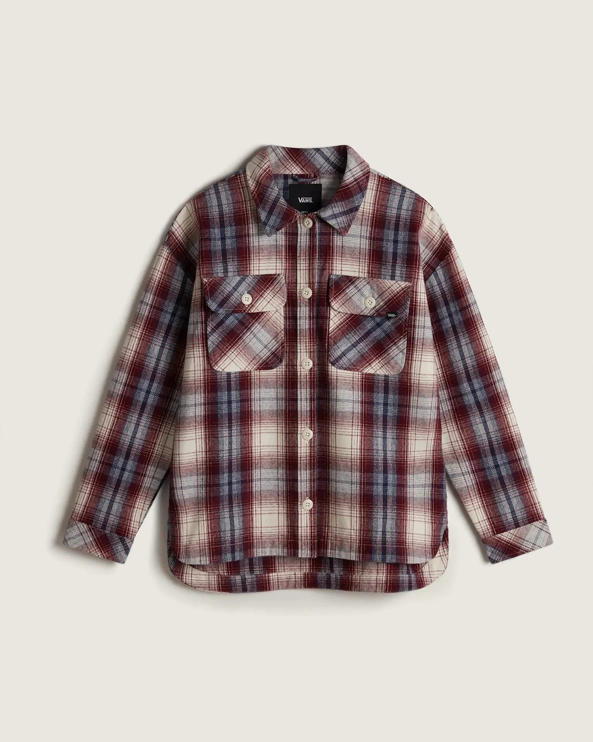 Vans ELIZA OS WOVEN SHACKET Port Royale Textil VN00074M4QU1 - 1