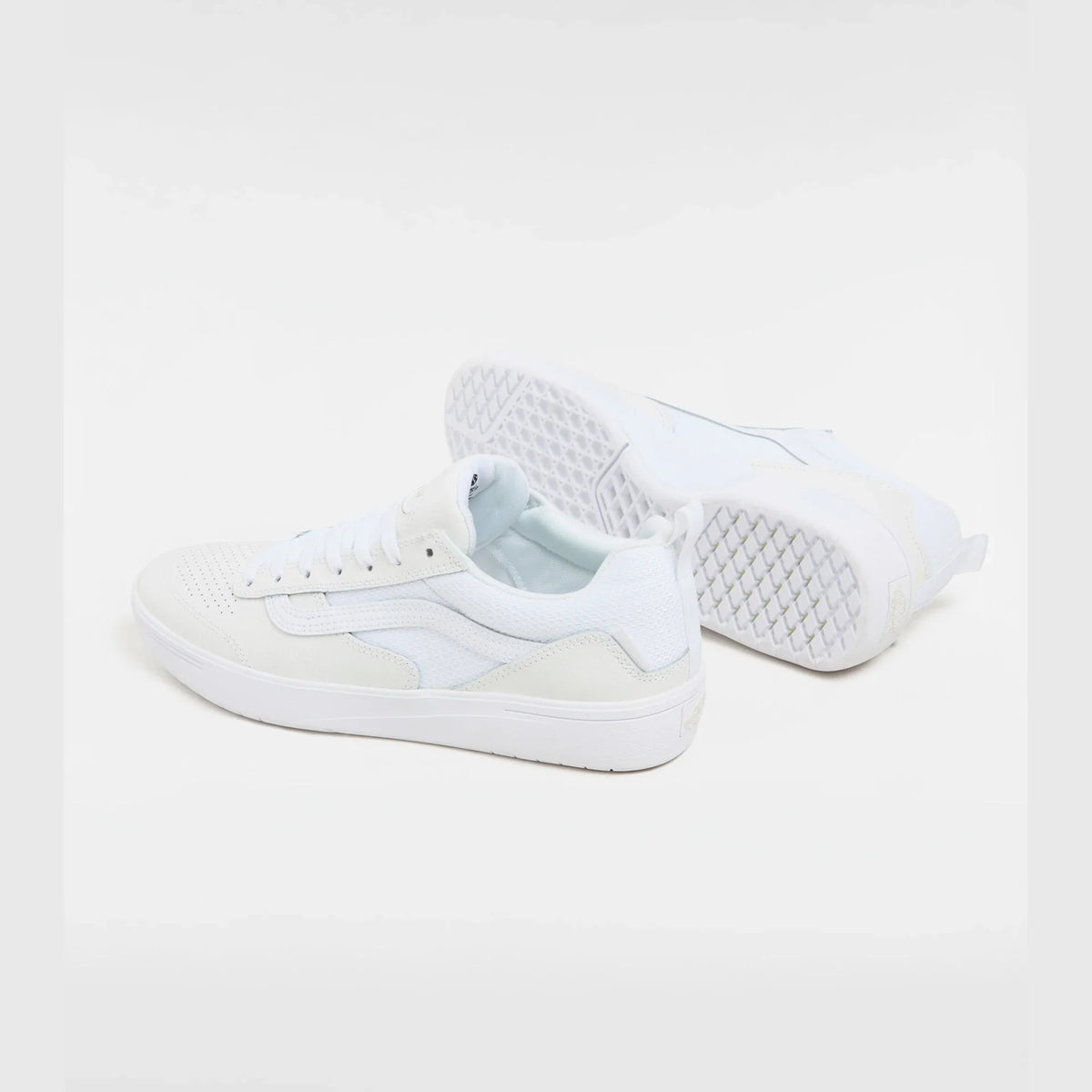 VANS Zahba LEATHER WHITE/WHITE kép 3