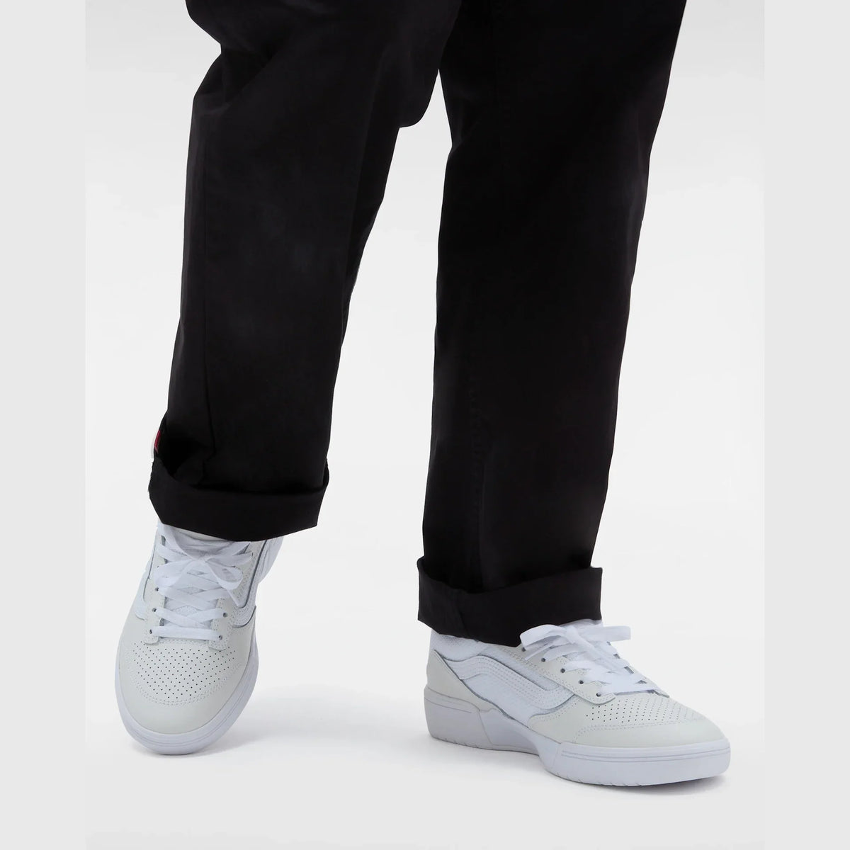 VANS Zahba LEATHER WHITE/WHITE kép 5
