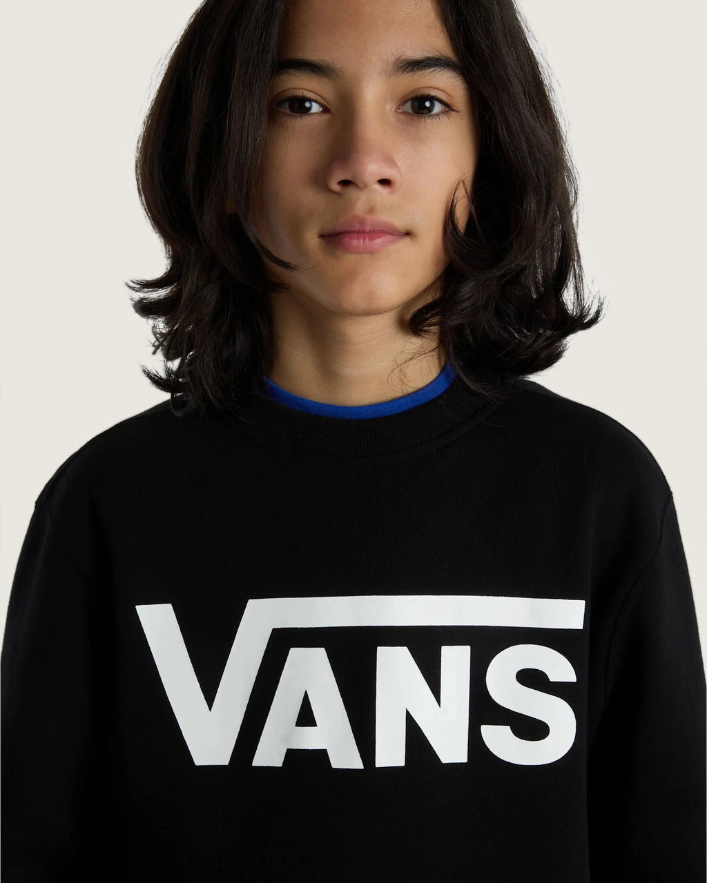 VANS VANS CLASSIC CREW Black Póló VN0008CABLK1 - 7