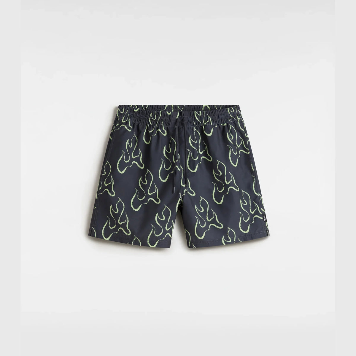 VANS PRIMARY PRINT ELASTIC BOARDSHORT Asphalt/Shadow Lime kép 1