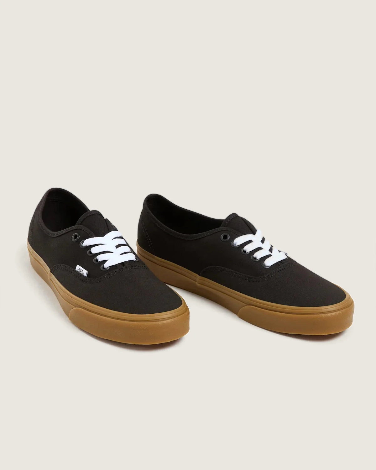 VANS Authentic BLACK/GUM Cipő kép 2