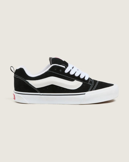 VANS Knu Skool BLACK/TRUE WHITE Cipő kép 1