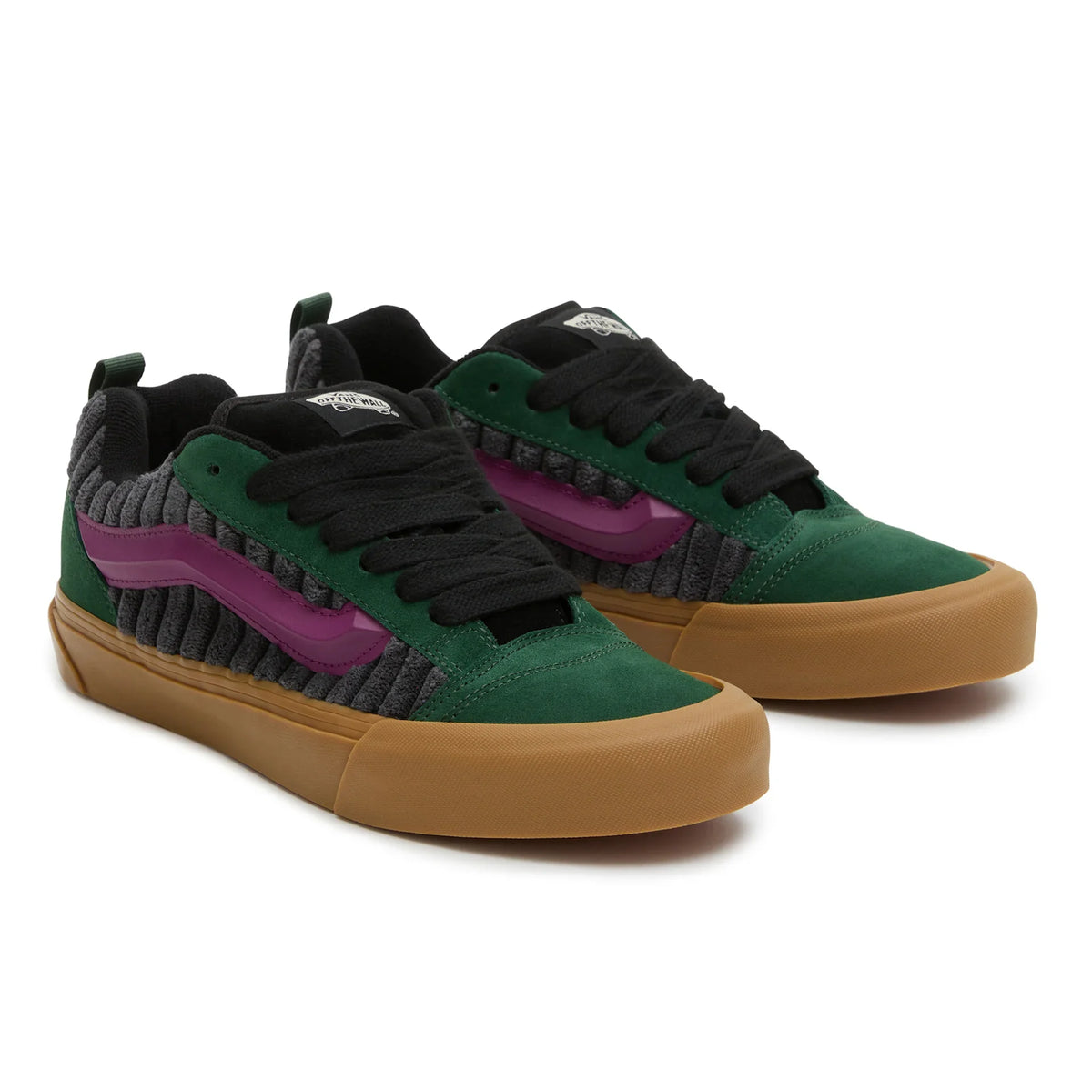 VANS Knu Skool JUMBO CORD GREY/MULTI Cipő kép 1