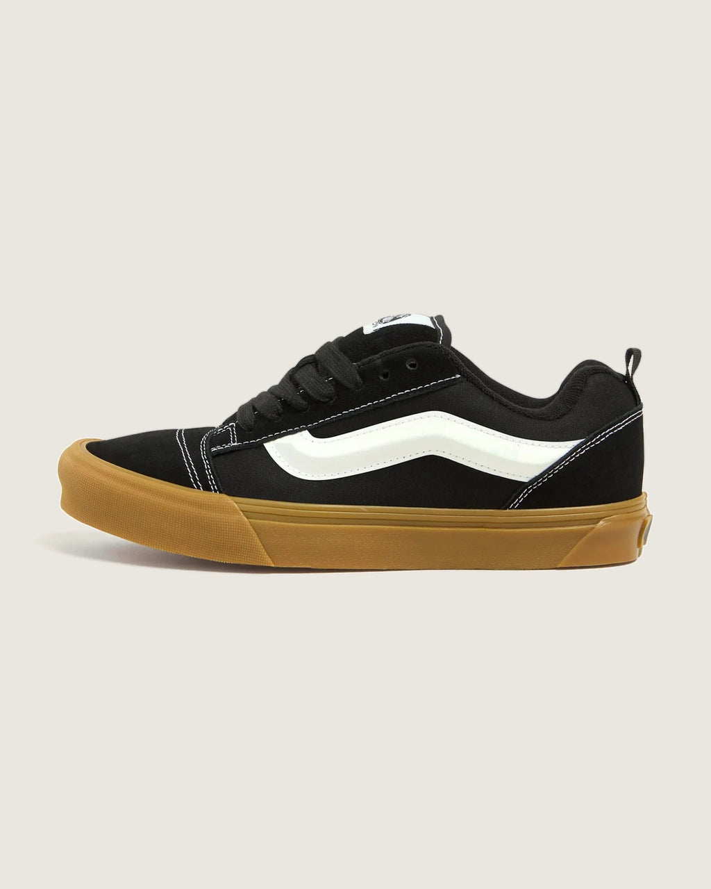 VANS Knu Skool BLACK/GUM Cipő kép 6
