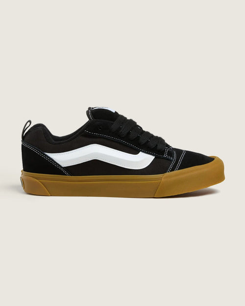 VANS Knu Skool BLACK/GUM Cipő kép 1