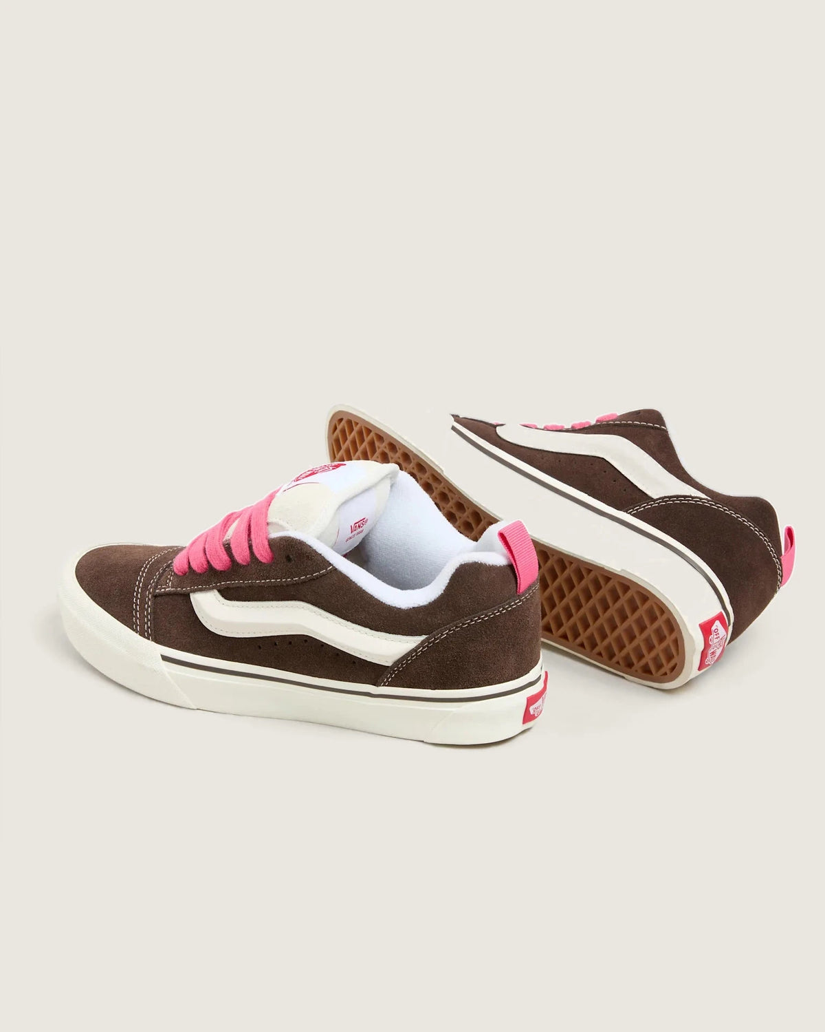 VANS Knu Skool RETRO COLOR BROWN/TRUE WHITE Cipő VN0009QCBF21 - 3