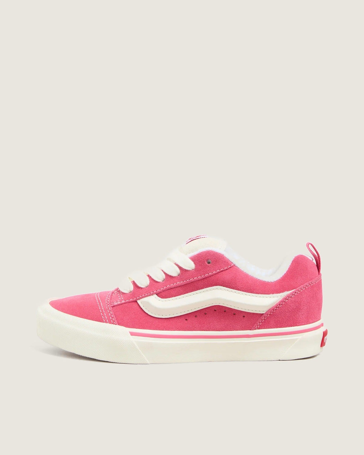 VANS Knu Skool RETRO COLOR PINK/TRUE WHITE Cipő - 1
