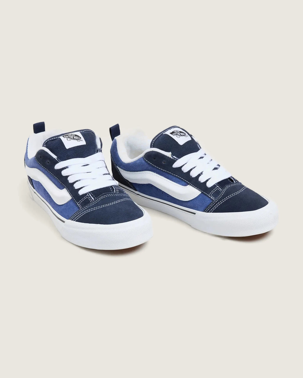 VANS Knu Skool NAVY/TRUE WHITE Cipő kép 3