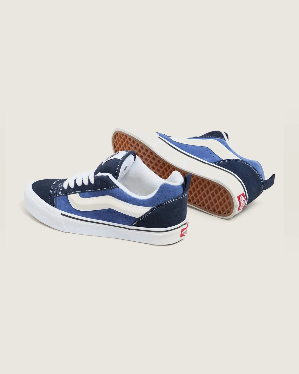 VANS Knu Skool NAVY/TRUE WHITE Cipő kép 4