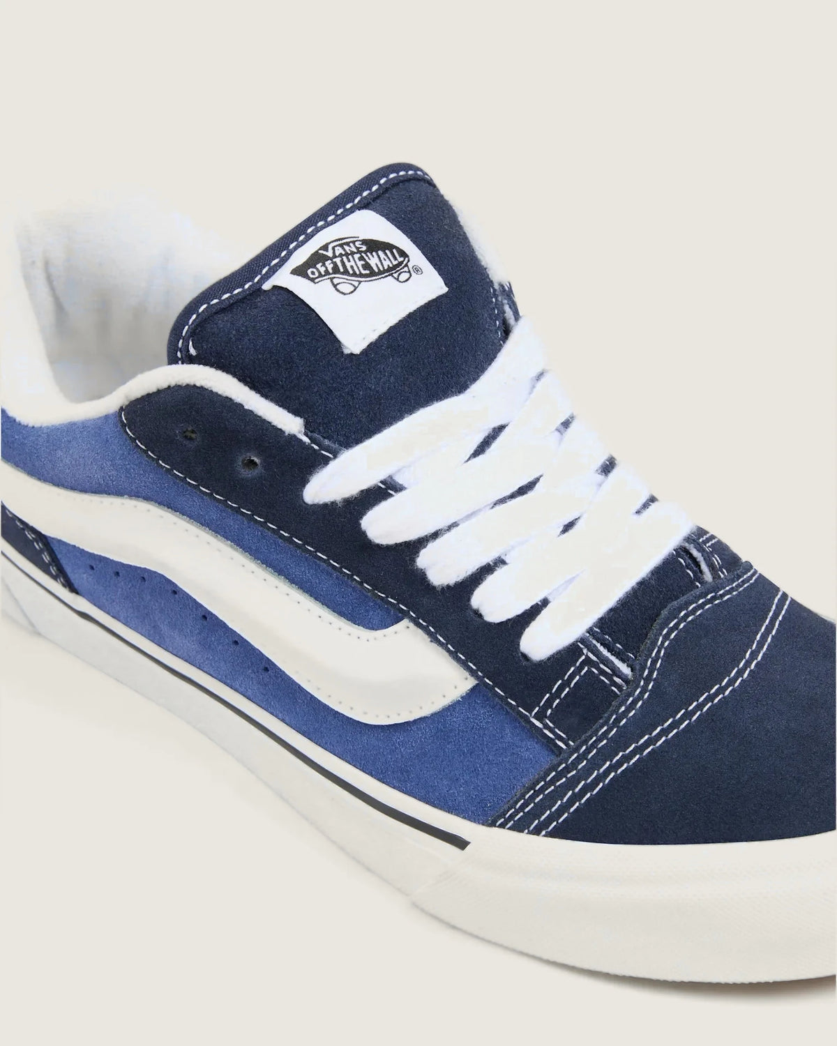 VANS Knu Skool NAVY/TRUE WHITE Cipő kép 5