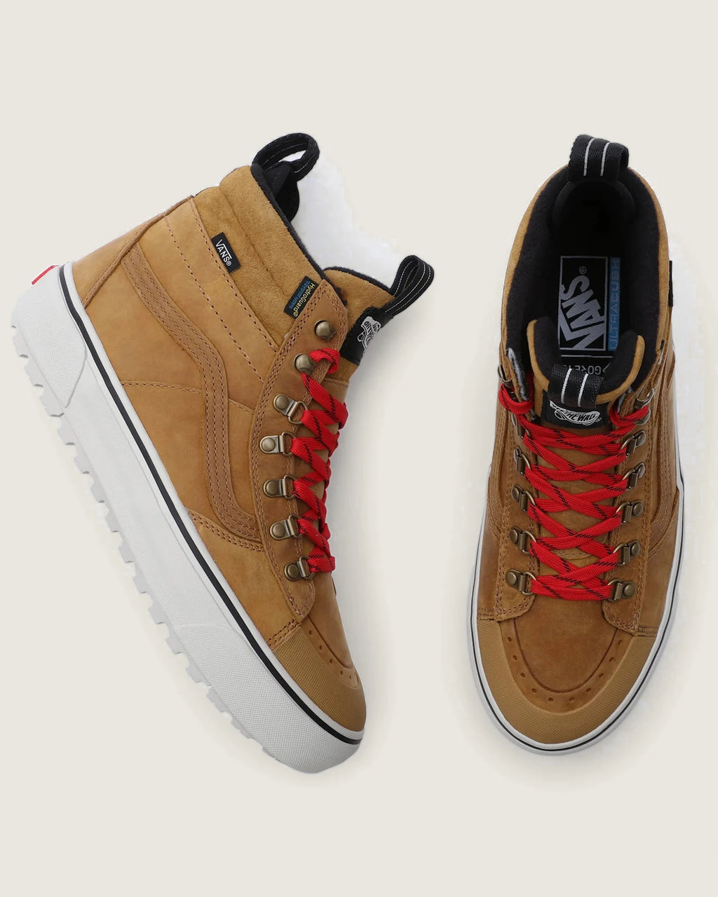 VANS SK8-Hi DR MTE-2 POP LACE Tan Cipő VN0009QMJM91 - 2