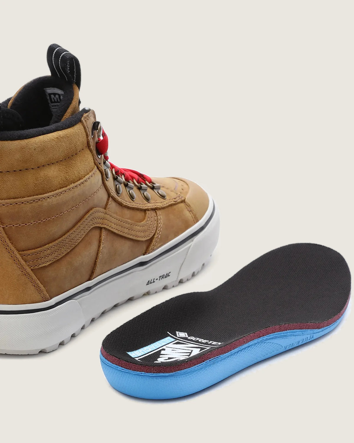 VANS SK8-Hi DR MTE-2 POP LACE Tan Cipő VN0009QMJM91 - 8