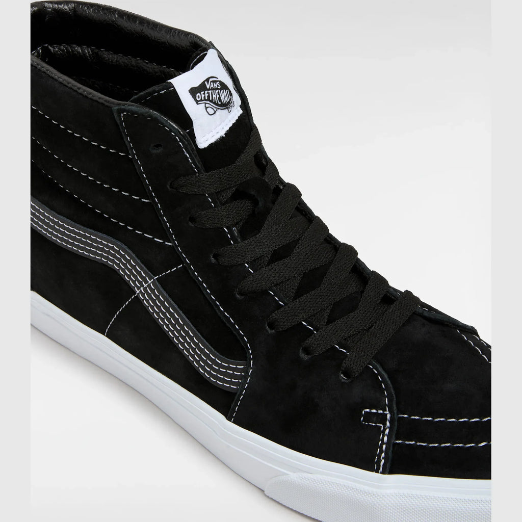 VANS SK8-Hi PIG SUEDE BLACK Cipő kép 4