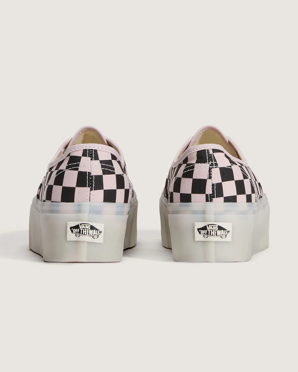 Vans Authentic Stackform CHECKERBOARD Pale Petal Pink Cipő VN000CN0H881 - 4