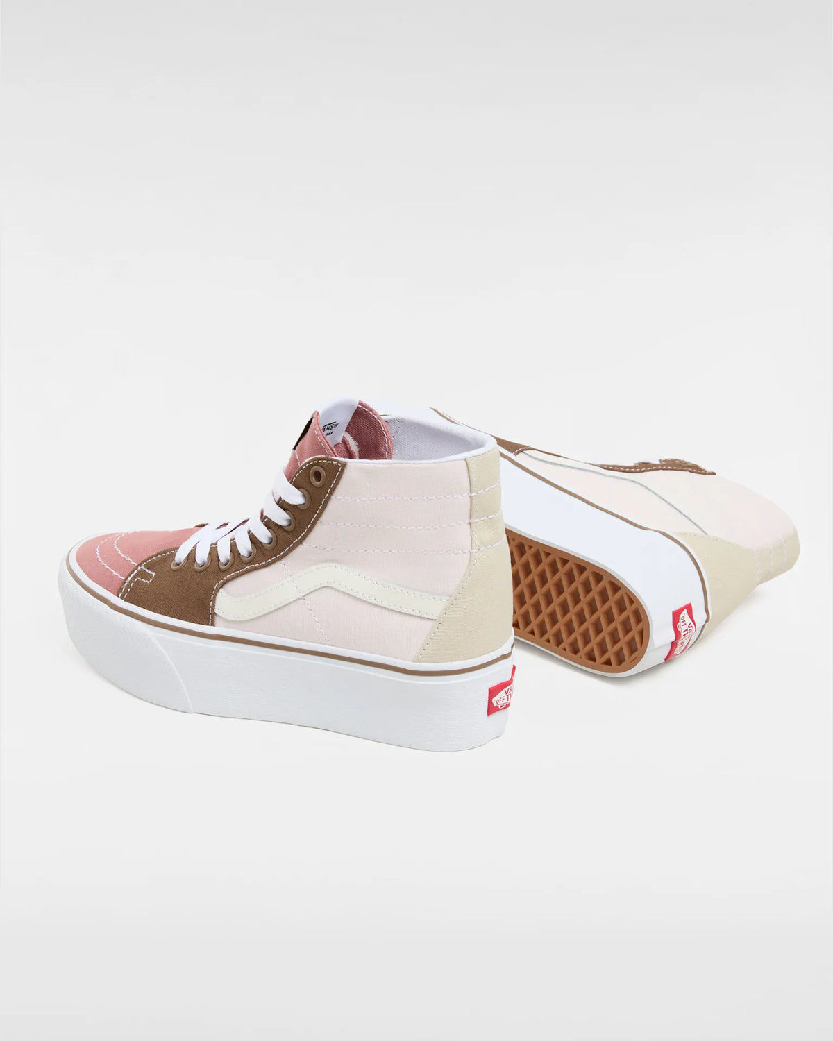VANS SK8-Hi Tapered Platform EARTHY BLOCKING MULTI COLOR Cipő VN000CN5BMI1 - 3