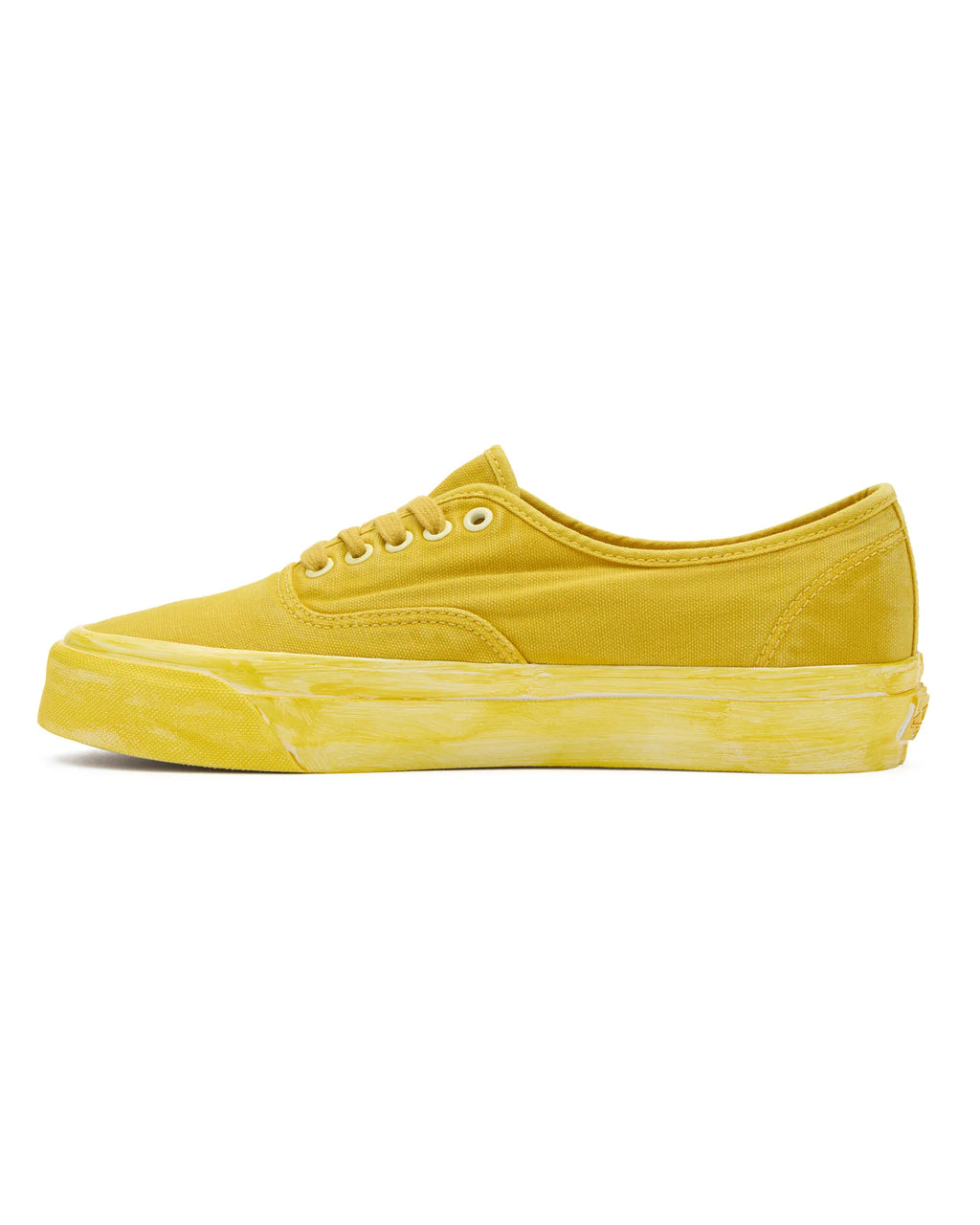 VANS LX Authentic Reissue 44 LX DIP DYE Lemon Chrome Cipő 4