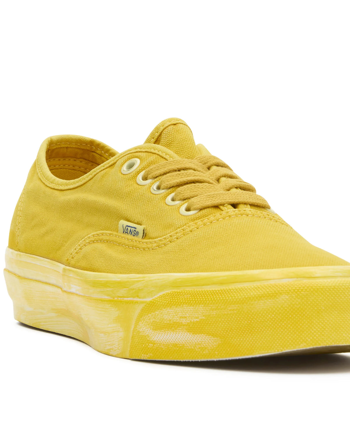 VANS LX Authentic Reissue 44 LX DIP DYE Lemon Chrome Cipő 7