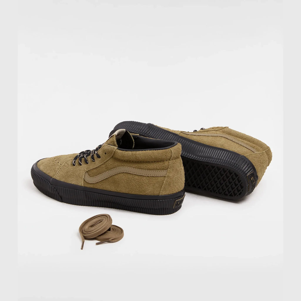 VANS LX Sk8-Mid Reissue 83 LX CREEP GOTHIC OLIVE kép 3