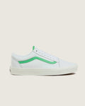 VANS Old Skool LEATHER White/Green Cipő VN000CR5WGR1 - 1